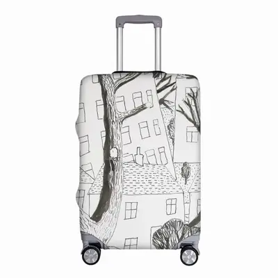 Trees Luggage Cover