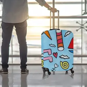 Seaside Luggage Cover