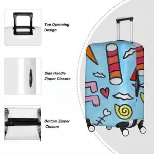 Seaside Luggage Cover