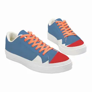 Men Flag 14 Low Top Canvas Shoes