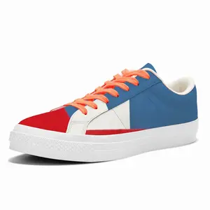 Men Flag 4 Low Top Canvas Shoes