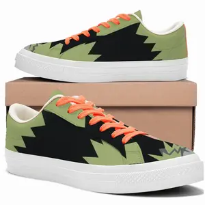 Men Raven Low Top Canvas Shoes