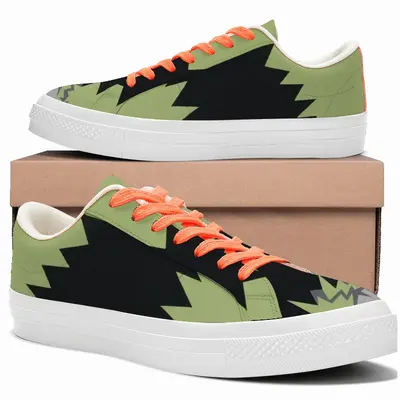 Men Raven Low Top Canvas Shoes