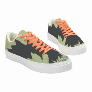 Men Raven Low Top Canvas Shoes