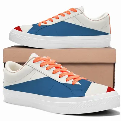 Men Flag 42 Low Top Canvas Shoes