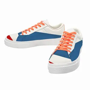 Men Flag 42 Low Top Canvas Shoes