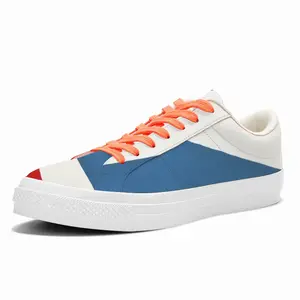 Men Flag 42 Low Top Canvas Shoes