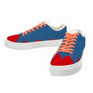 Men Flag 6 Low Top Canvas Shoes