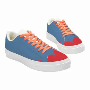 Men Flag 6 Low Top Canvas Shoes