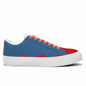 Men Flag 6 Low Top Canvas Shoes