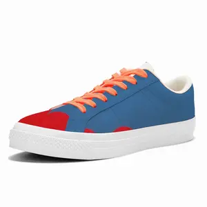 Men Flag 6 Low Top Canvas Shoes