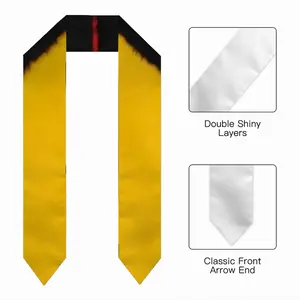 Pubic Flag Spain Graduation Shawl (Triangles)