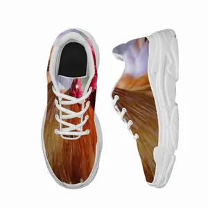 Men Rooster Stare Down Chunky Sneakers