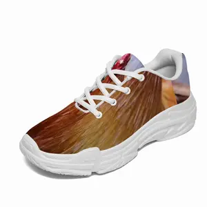 Men Rooster Stare Down Chunky Sneakers