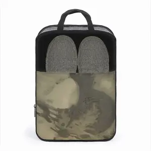 Silver Series Abstraction Travel Shoe Bag