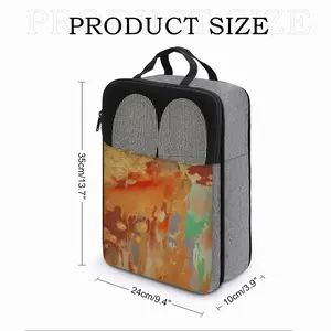 Palm Crest Travel Shoe Bag