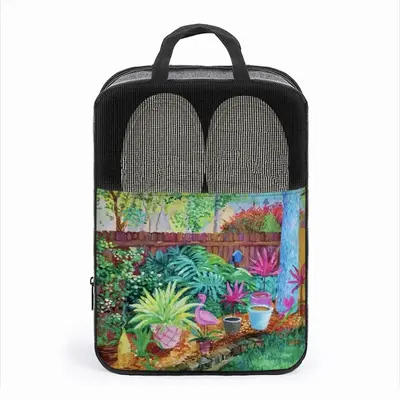 Backyard Garden Ii Travel Shoe Bag