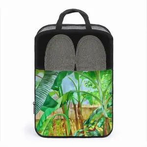 Backyard Banana Trees Travel Shoe Bag