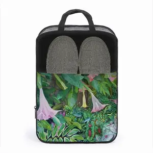 Bluebird In The Garden Travel Shoe Bag