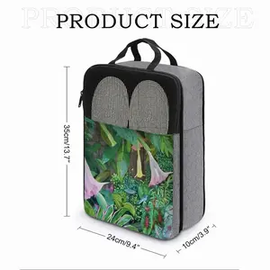 Bluebird In The Garden Travel Shoe Bag