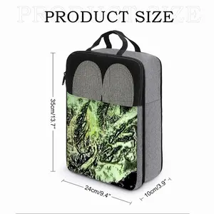 Botanic Plastic Travel Shoe Bag