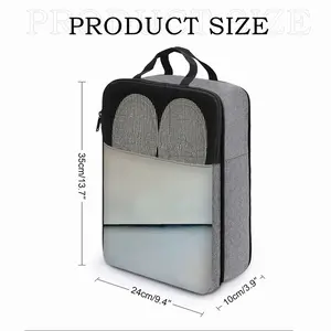 Charcoal White No 1 Series 4 Travel Shoe Bag