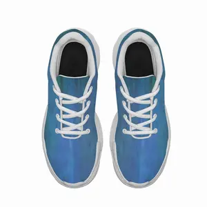 Men Emerald And Blue I Chunky Sneakers