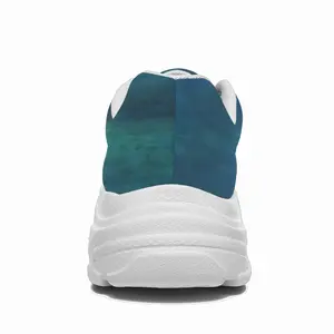 Men Emerald And Blue I Chunky Sneakers