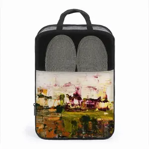 Blooming Cherry Trees Travel Shoe Bag