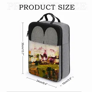 Blooming Cherry Trees Travel Shoe Bag