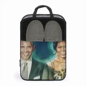 Barack & Michelle Obama Travel Shoe Bag