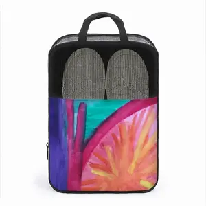 Colorful Straws Travel Shoe Bag