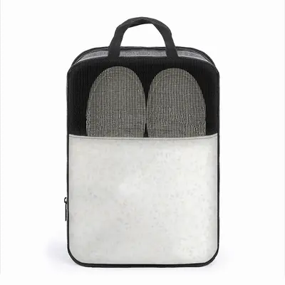 Bloomers White Travel Shoe Bag