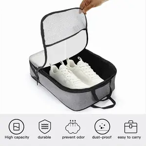 Bloomers White Travel Shoe Bag