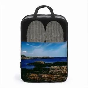 Coastal View Fom Staxigoe Travel Shoe Bag