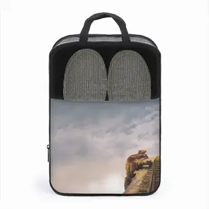 Living On The Edge Travel Shoe Bag