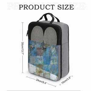 Lisbon Tiles Iv Travel Shoe Bag