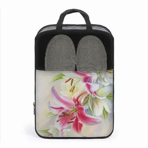 Poetry Of Flowers Travel Shoe Bag