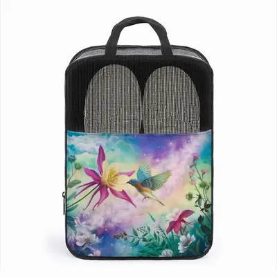 Blossoming Of Life Travel Shoe Bag