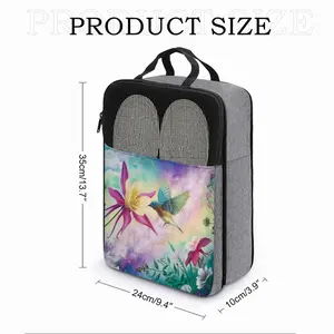 Blossoming Of Life Travel Shoe Bag