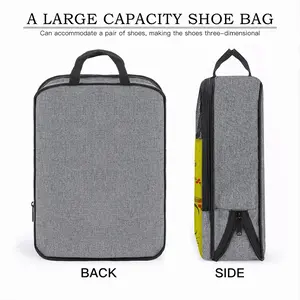 Raspberry Travel Shoe Bag