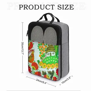 Blooming Eden Travel Shoe Bag