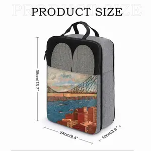 The Brooklyn Bridge Travel Shoe Bag