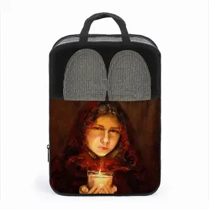 While The Candle Is Burning Travel Shoe Bag