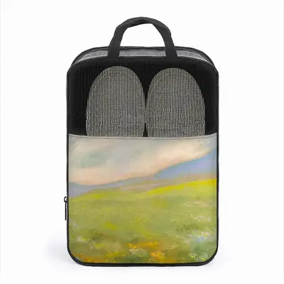 Flower Field Travel Shoe Bag