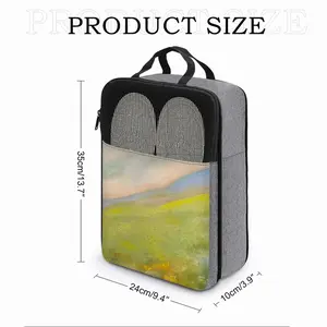 Flower Field Travel Shoe Bag