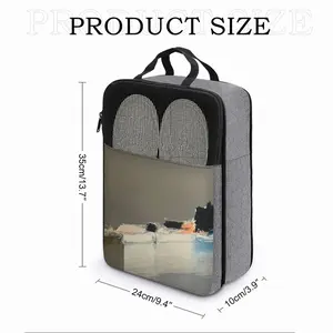 Boats On The Pond Travel Shoe Bag