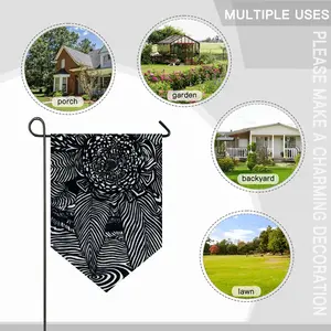 Ripples Triangular Garden Flag (Multi-Size)