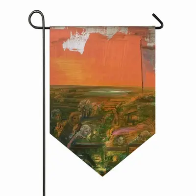 Forbidden Triangular Garden Flag (Multi-Size)