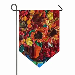 The Pleasure Of Flowers F Triangular Garden Flag (Multi-Size)